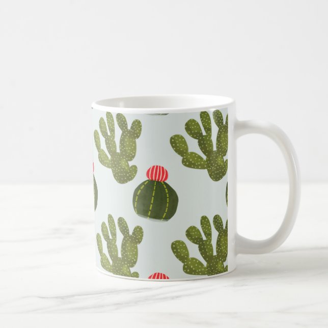 Mug Collection Llamarama | Motif Cactus mignon (Droite)