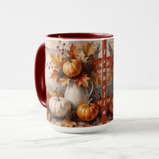 Mug Collection Moderne de Thanksgiving Automne Doré