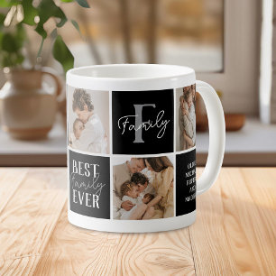 Mug Collection photo de la meilleure famille moderne E