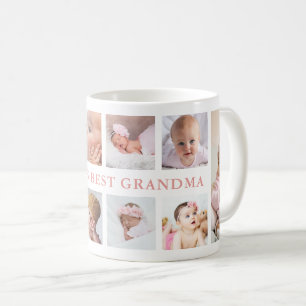 Mug Collection photo moderne 10 Meilleure grand-mère d