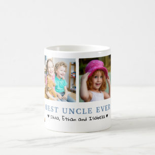 Mug Collection photo personnalisée Best Uncle Ever 4