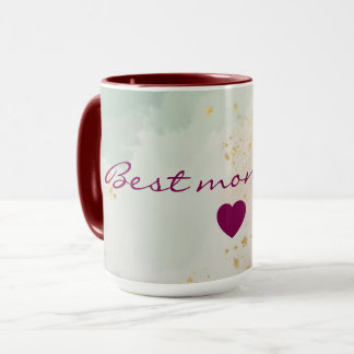 Mug Collection Populaire Abstraite Rose Pâle Menthe