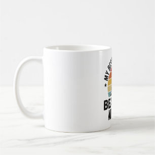 Mug Colley barbu Design pour amateur de chien Coucher