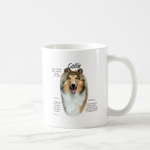 Mug Collie (sable brut) Historique Conception