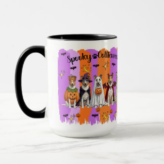 Mug Collies Halloween
