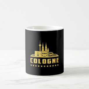 Mug Cologne Allemagne Ville Ville Amusante Idée cadeau