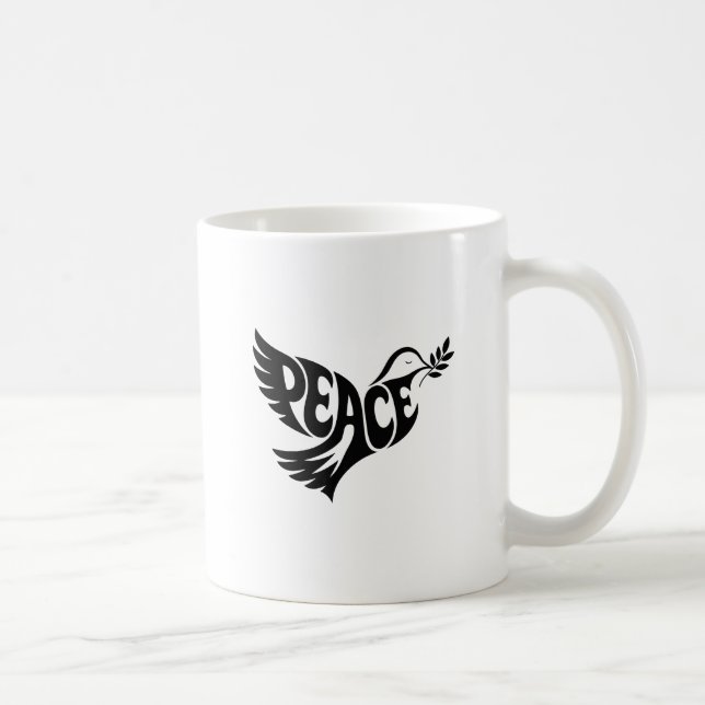 Mug Colombe de la Paix (Droite)