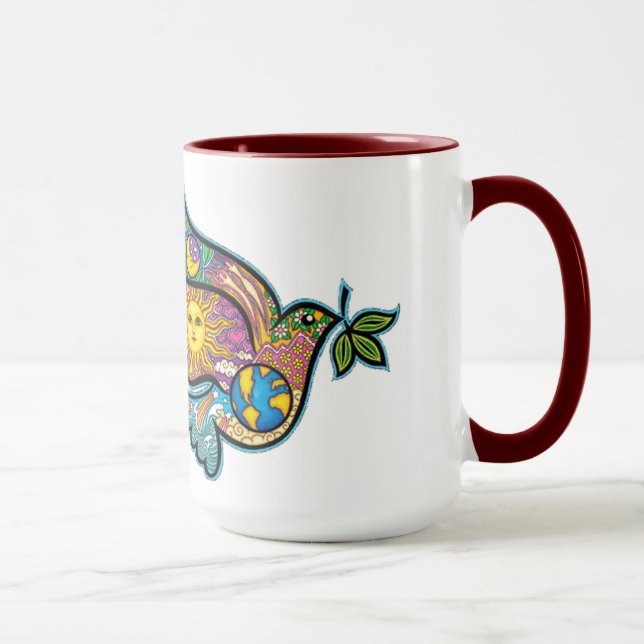 Mug colombe paisible… (Droite)