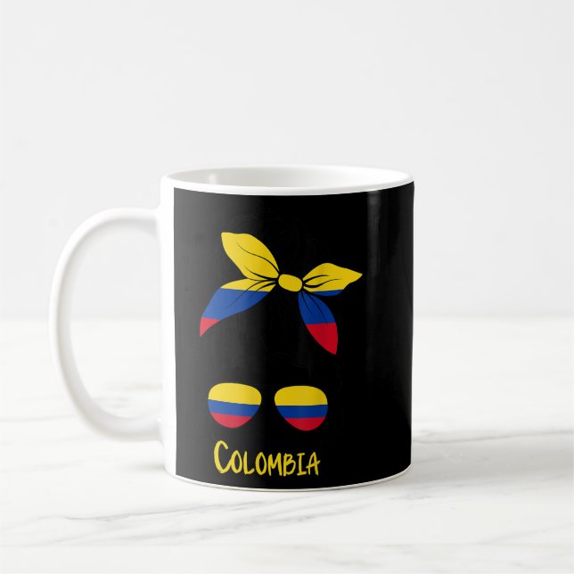 Mug Colombiana Colombienne fille Mujer Colombie (Gauche)