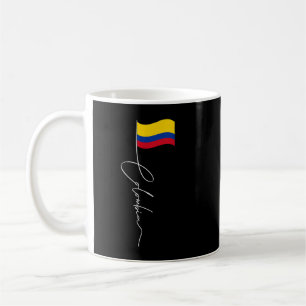 Mug Colombie Signature Pole Drapeau - Patriotique Colo