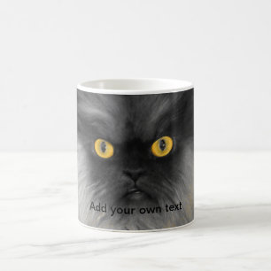 Mug Colonel Meow Yellow Eyes