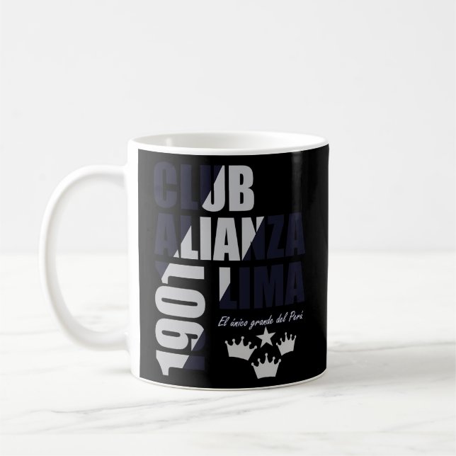 Mug Colonia D Aliancistas Usa Alianza Lima Pérou Socce (Gauche)