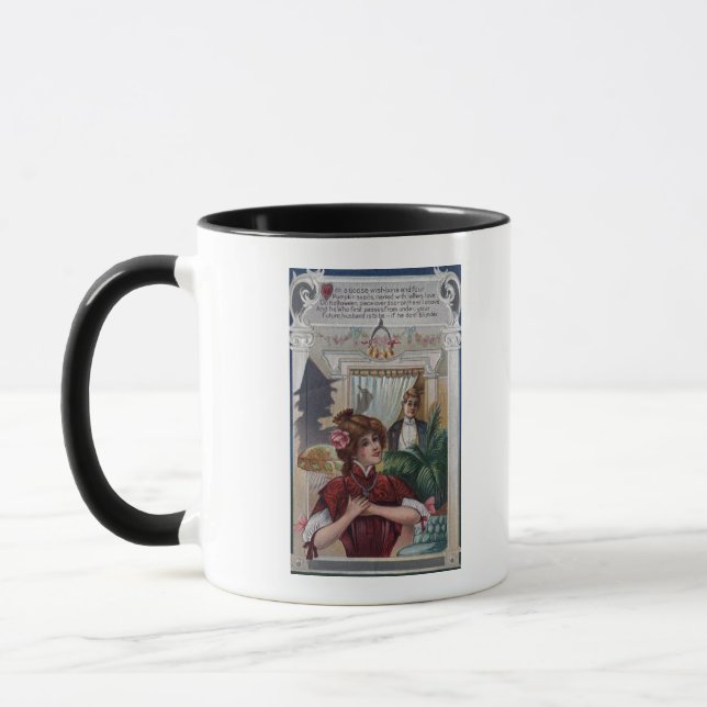 Mug Colonnes de femmes et d'hommes sur les côtés (Gauche)