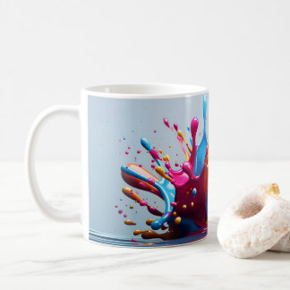 Mug "Color Splash" - Énergisez votre journée avec 