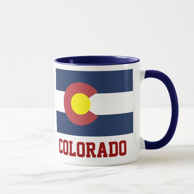 Mug COLORADO : Drapeau d'Etat du Colorado (Droite)