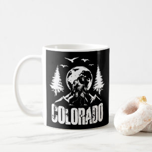 Mug Colorado Jour Bigfoot Randonnée Vintage