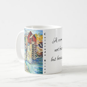 Mug Colorado River Crystal Mill Peint à la main