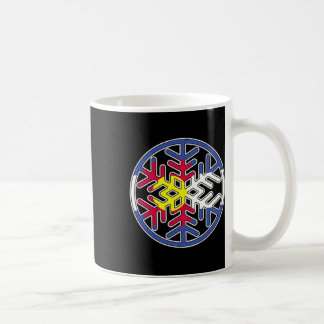 Mug Colorado Snowboard Montagnes Rocheuses Sk Snowflak