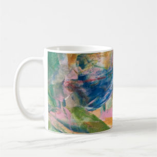 Mug coloré esthétique Blue Wave Tea Coffee Cup