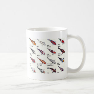 Mug Coloré Koi Poisson Variétés Nishikigoi Art asiatiq