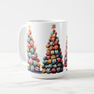 MUG COLORÉ MACARON VACANCES NOËL ARBRES