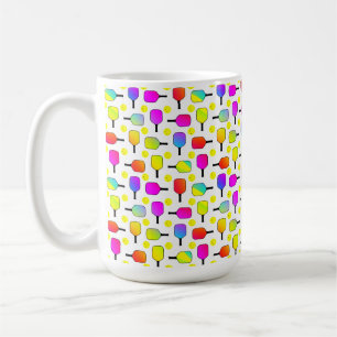 Mug Coloré, Pickleball Paddles, Bal Jaune