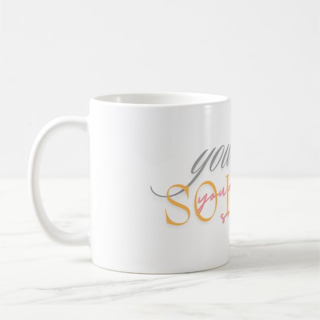 Mug coloré vous êtes tellement aimé (Gauche)