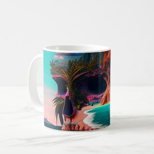 Mug Colored skull (Devant gauche)