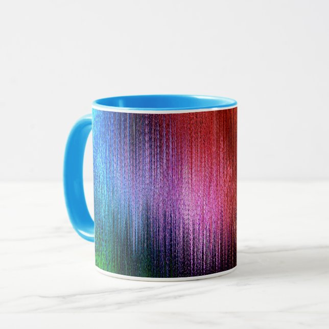 Mug Colorful Background Pattern (Devant gauche)