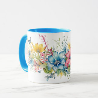 Mug Colorful Flowers