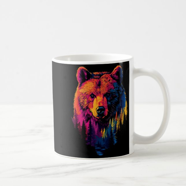Mug Colorful Grizzly  (Droite)