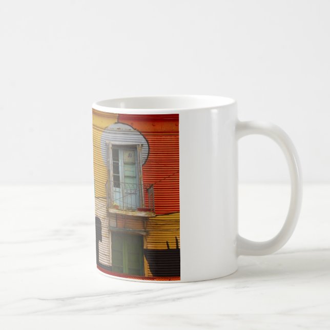 Mug Colorful Shacks Bueno Buenos Aires Argentine (Droite)