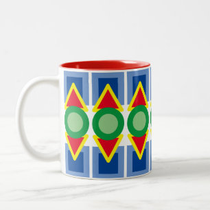 Mug - Colourful Geometric Shapes