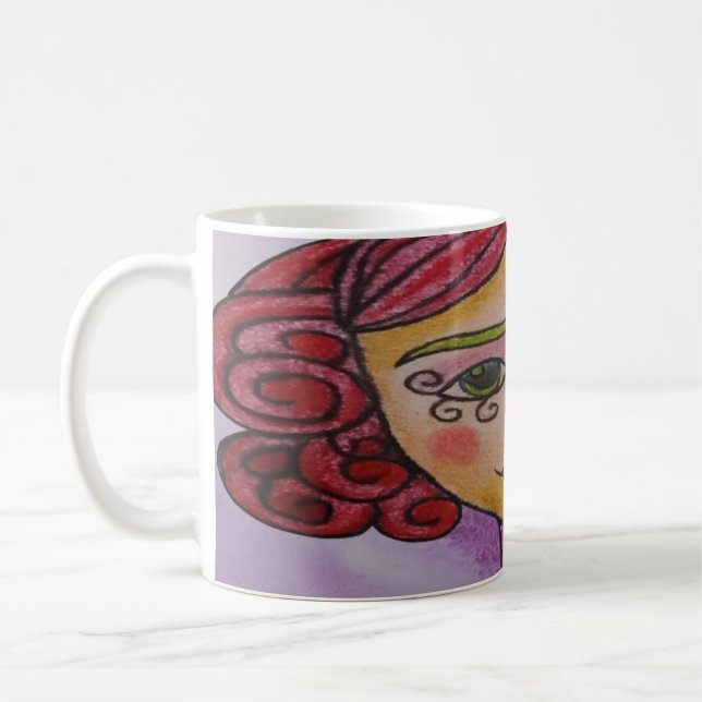 Mug (Colourful Whimsical 03) (Left)