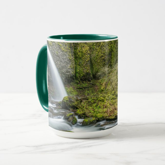 Mug Columbia River Gorge, Ponytail Falls (Devant gauche)