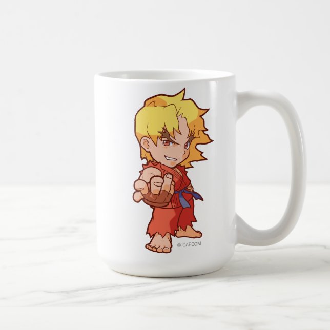 Mug Combattant Ken 2 de poche (Droite)