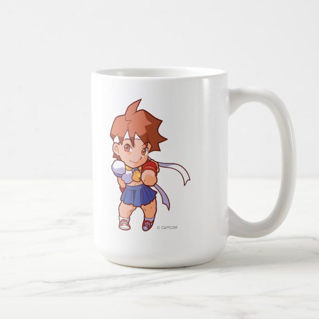 Mug Combattant Sakura de poche (Droite)