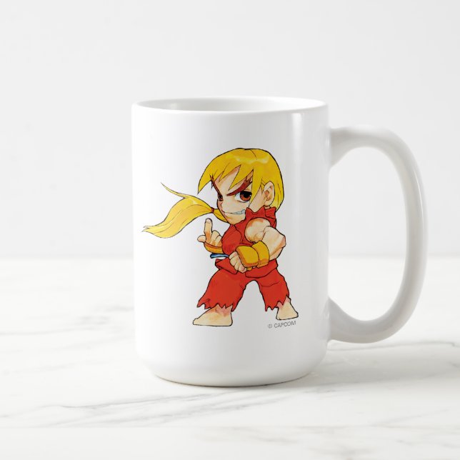 Mug Combattant superbe II Turbo Ken de puzzle (Droite)