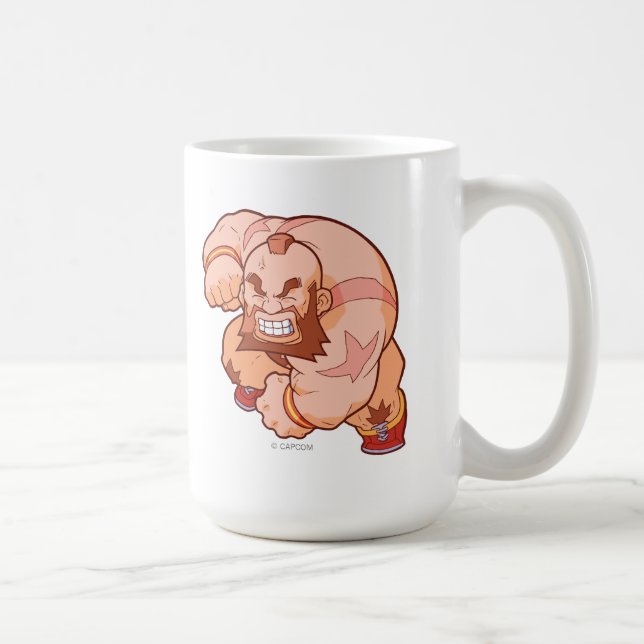 Mug Combattant Zangief 2 de poche (Droite)