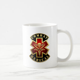 Mug Combattre le patchs croisé crâne et épées Médicale