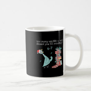 Mug Combien de soirs par semaine devriez-vous lire 6-7