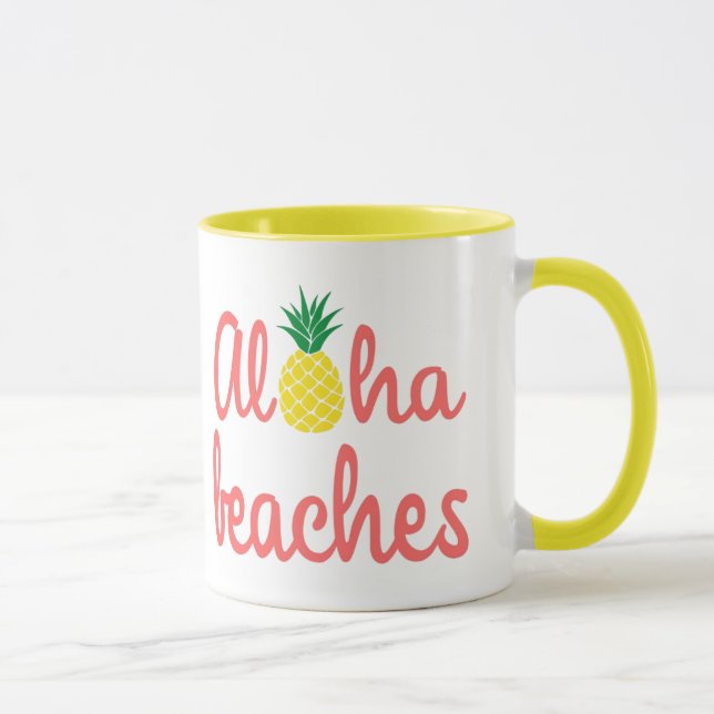 Mug Combo Aloha Plages 325 ml (Droite)