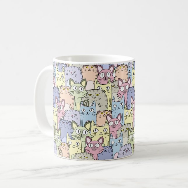 Mug Combo - Crazy Cat Lady (Devant gauche)