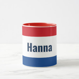 Mug Combo Drapeau Néerlandais personnalisé