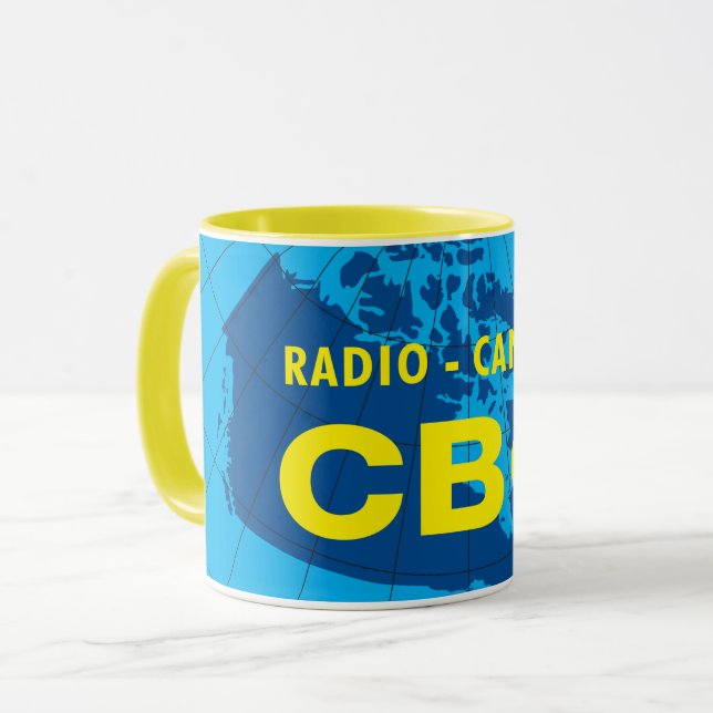 Mug Combo du logo de la CBC 1958 (Devant gauche)