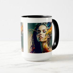 Mug Combo Femme Dissoudre, 15 oz