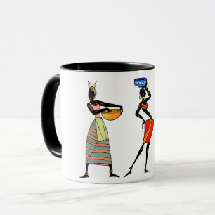 Mug Combo Femmes Africaines, 11 oz