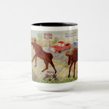 Mug combo Humour d'orignal, 15 oz