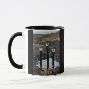 Mug combo main noire de Mud Diver