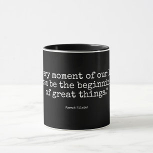 Mug combo noir 11 oz   Citations Pilates 3